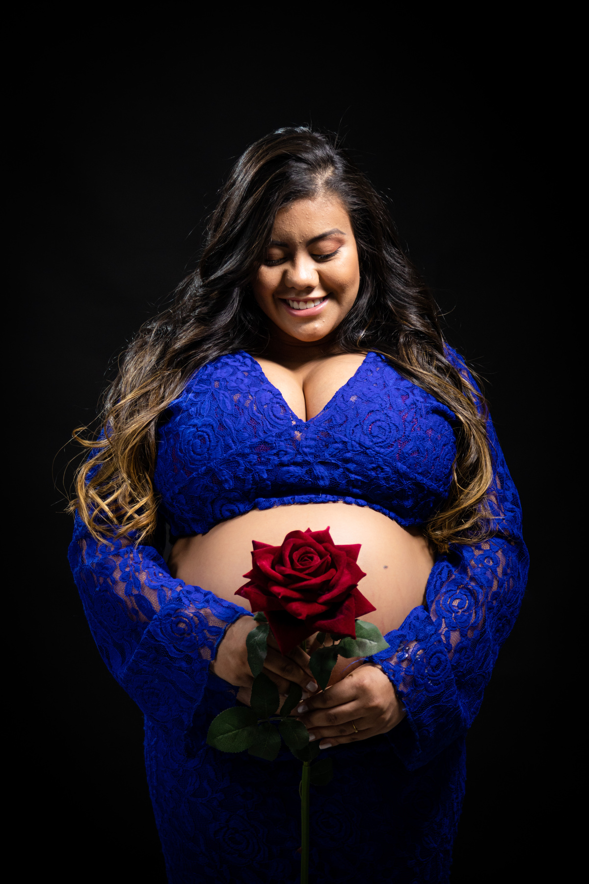 Ensaio Gestante em Estúdio e Parque de São Paulo