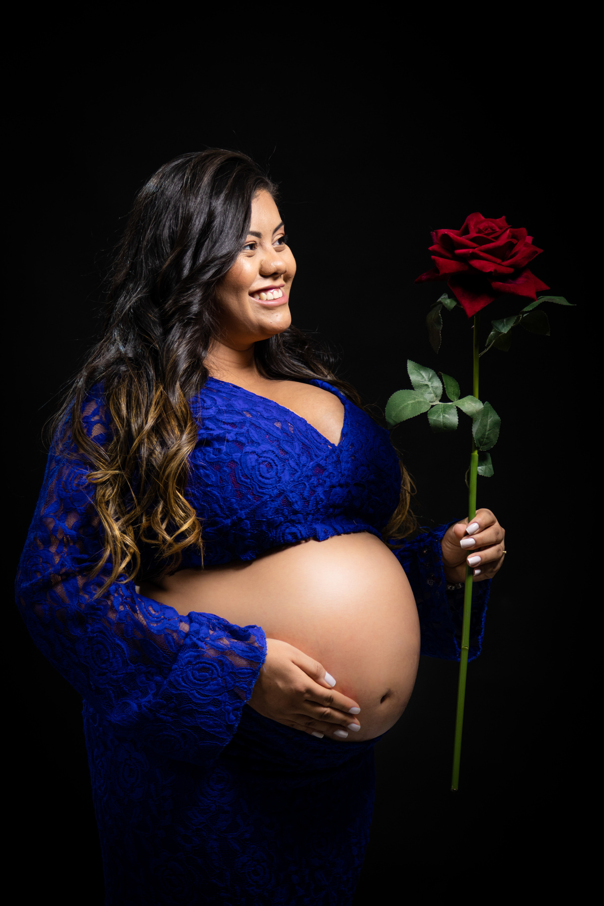 Ensaio Gestante em Estúdio e Parque de São Paulo