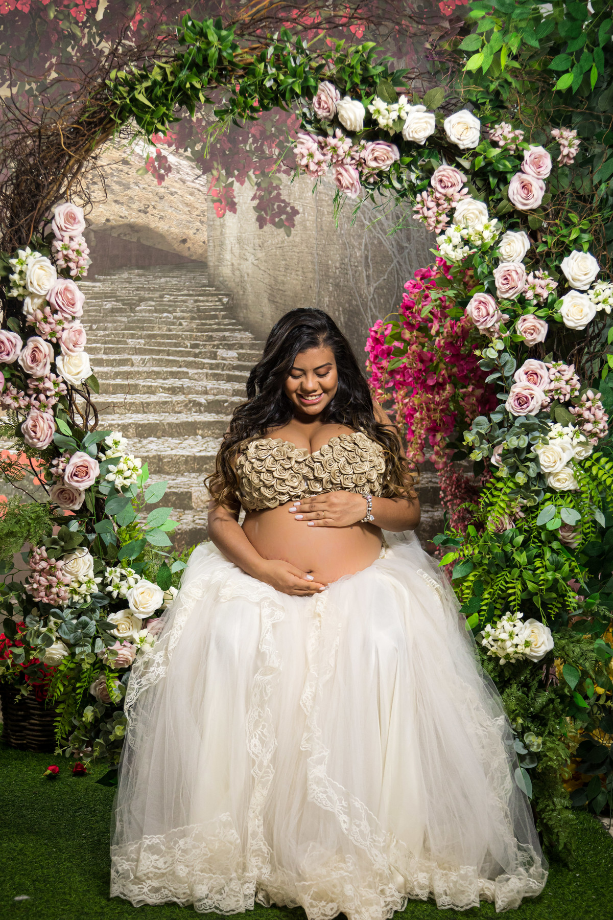 Ensaio Gestante em Estúdio e Parque de São Paulo