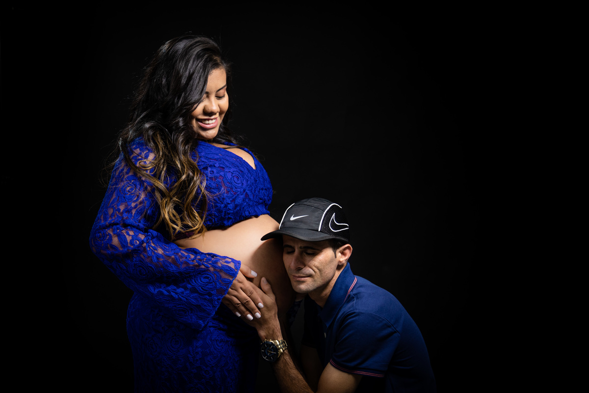 Ensaio Gestante em Estúdio e Parque de São Paulo