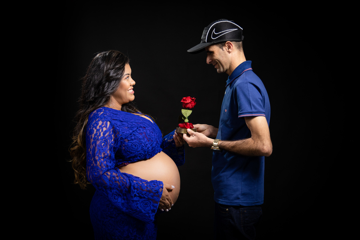 Ensaio Gestante em Estúdio e Parque de São Paulo