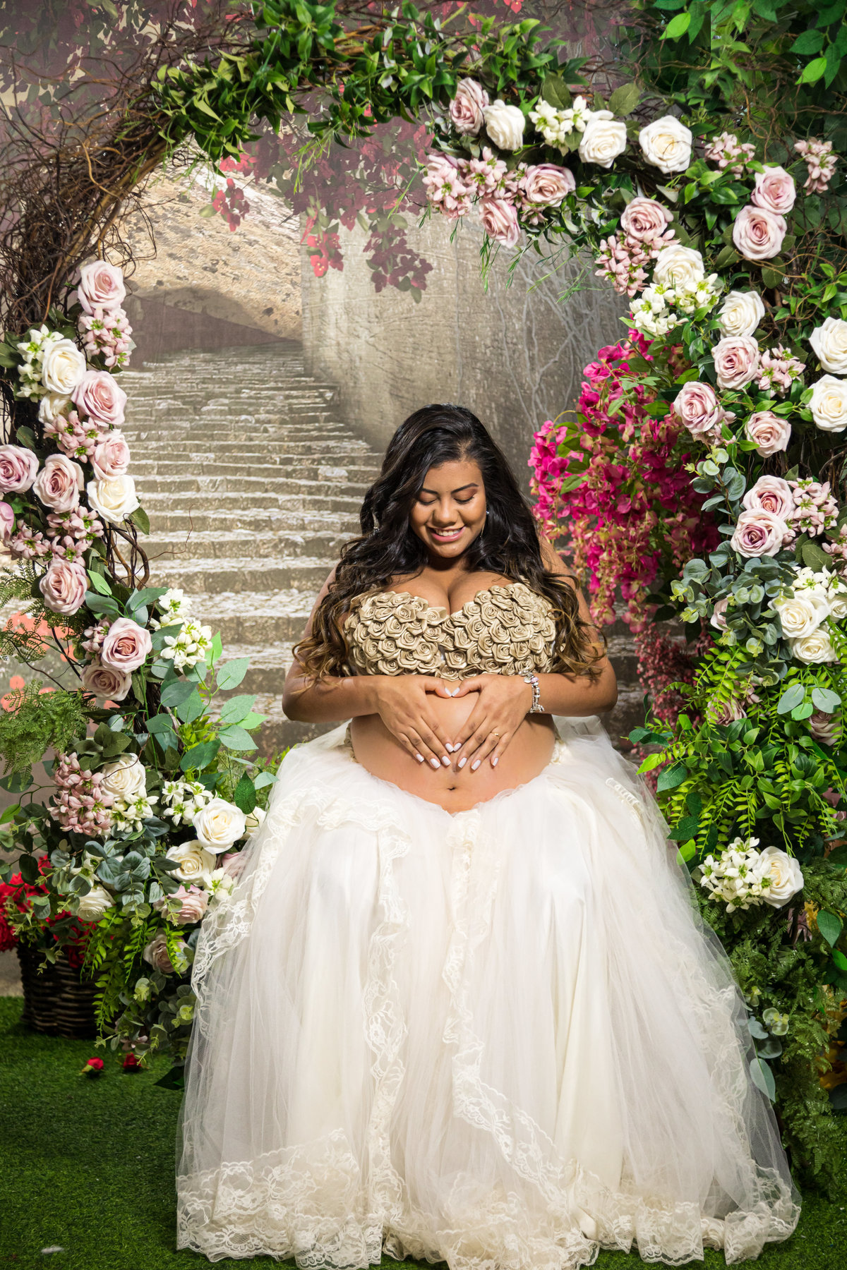 Ensaio Gestante em Estúdio e Parque de São Paulo