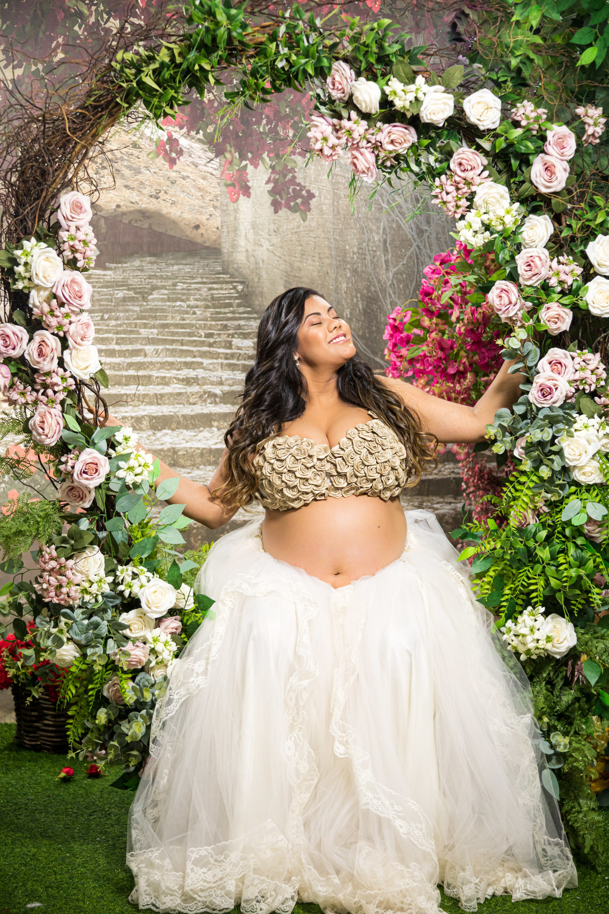 Ensaio Gestante em Estúdio e Parque de São Paulo