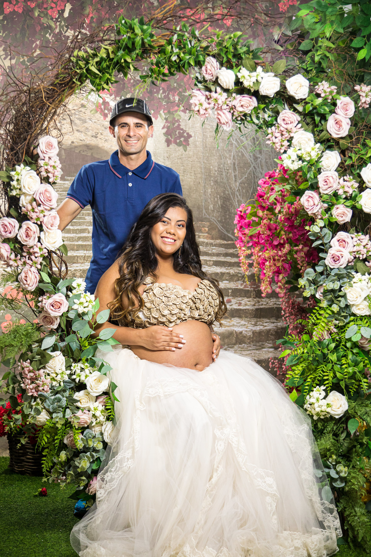 Ensaio Gestante em Estúdio e Parque de São Paulo
