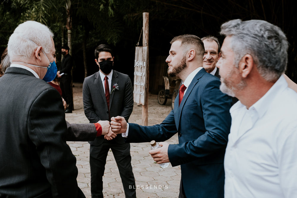 Bastidores casamento