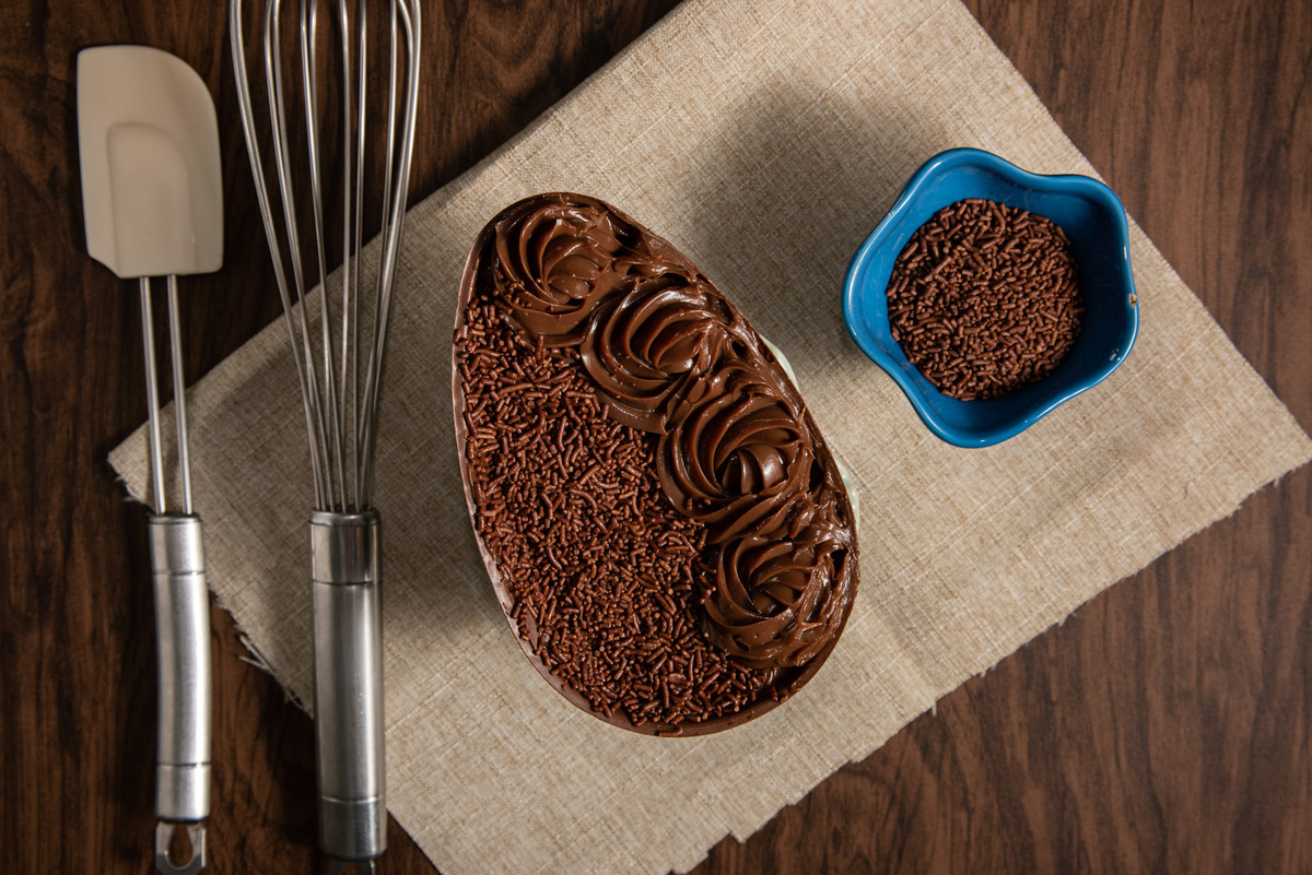 ovo de páscoa de colher