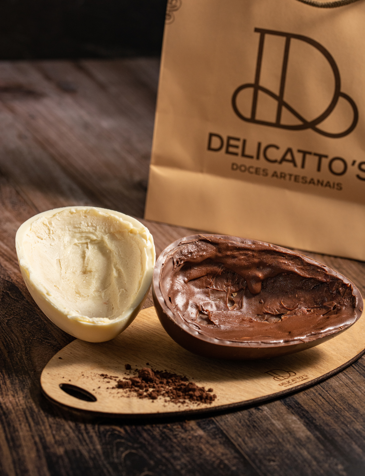 Ovo de páscoa trufado