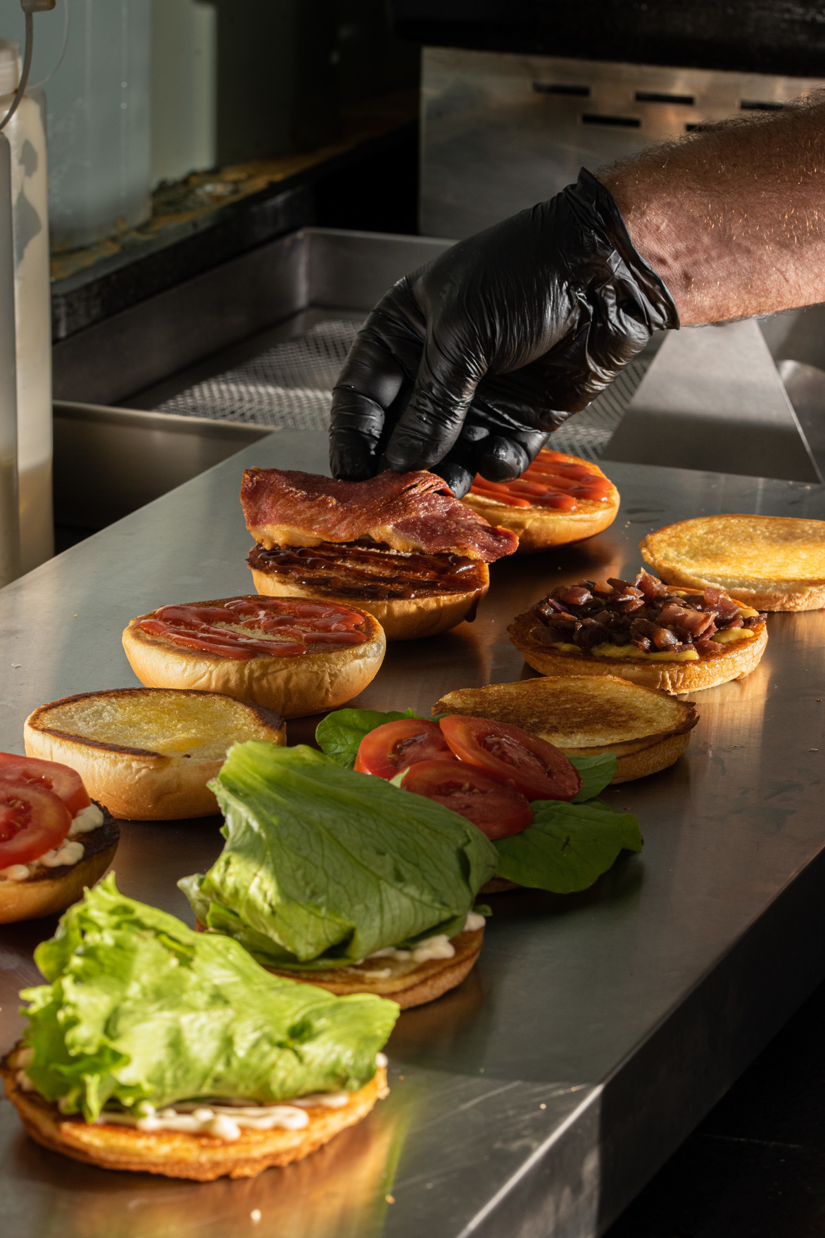 fotografia de lanches