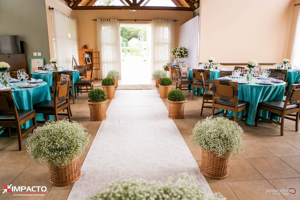 passarela da noiva com mosquitinho brancos