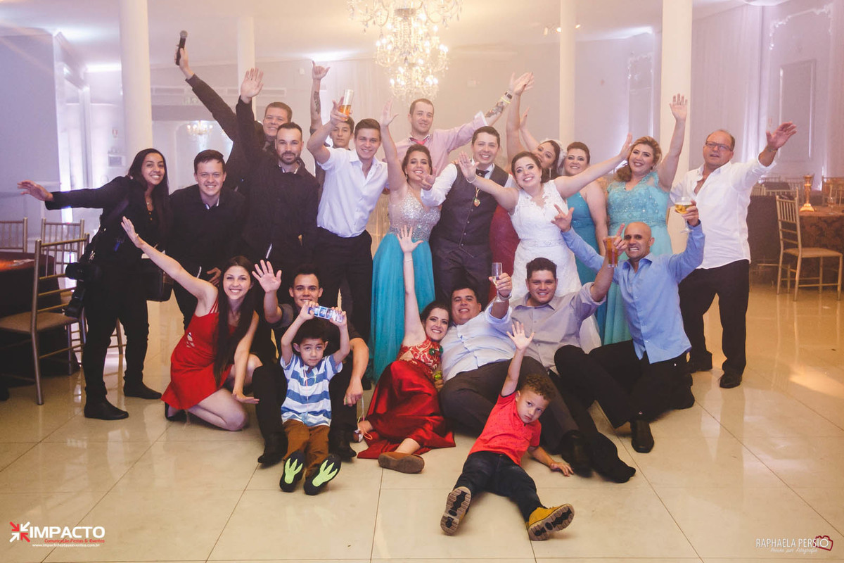 Foto final da balada casamento Curitiba