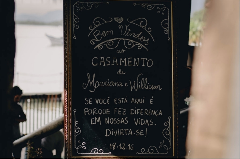 Plaquinha entrada casamento