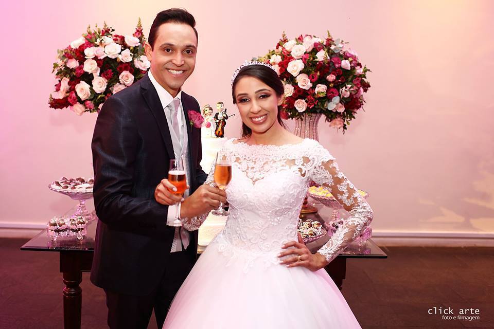 brinde dos noivos