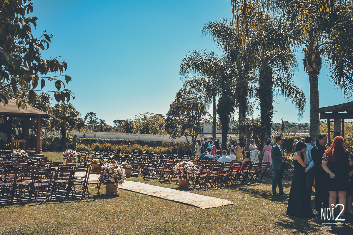 decoração de casamento ao ar livre tapete rustico