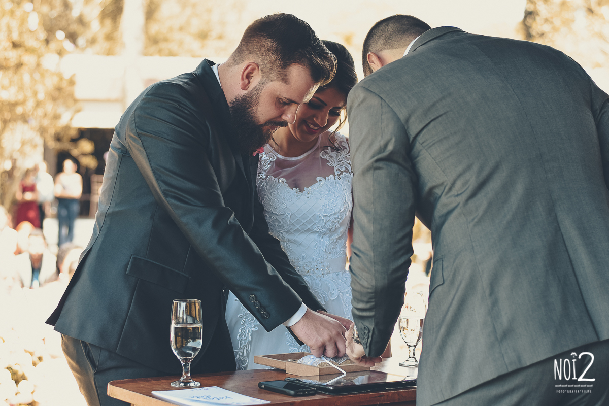 cerimônia de casamento