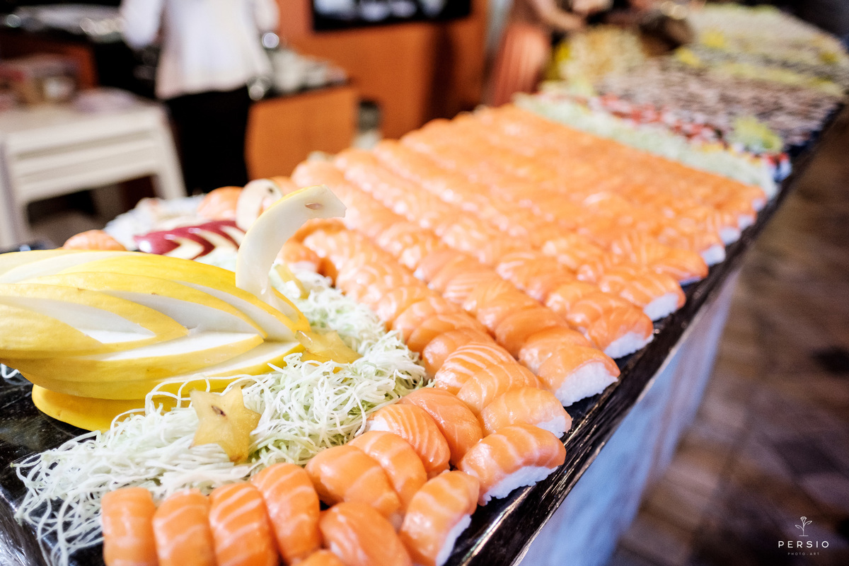 Mesa de sushi 15 anos