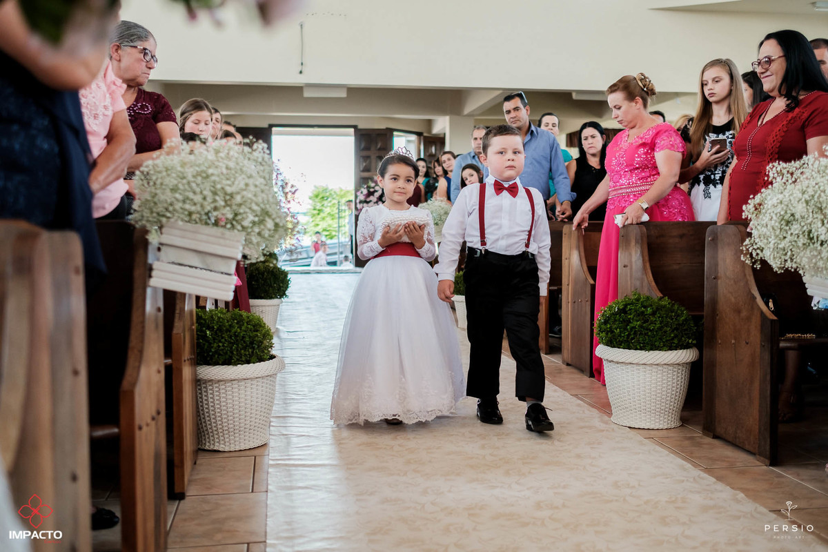 daminha e pajem das alianças