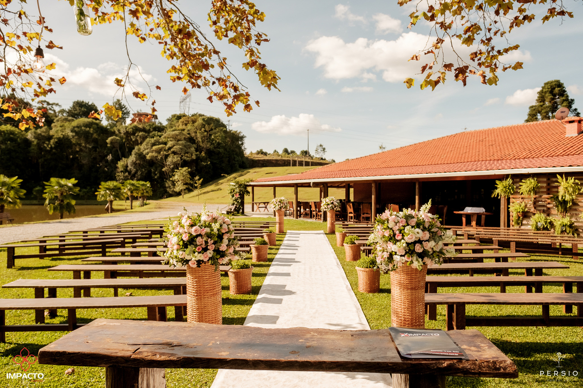 casamento no campo sítio do caqui Colombo
