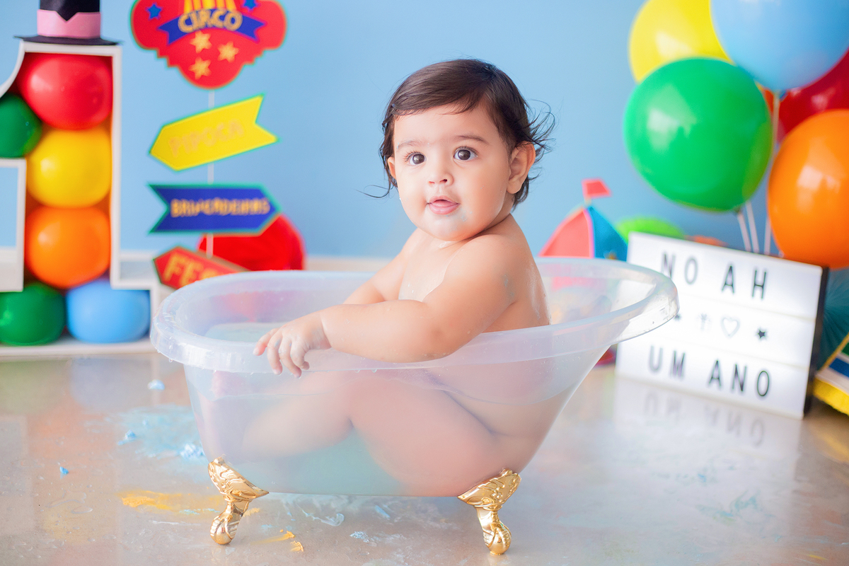 acompanhamento mensal de bebe caxias do sul figurino cenario tematico  personagem foto infantil serra gaucha fotografia familia mundo azul rosa ensaio fotografico crianca newborn baby menino menina smash the cake esmague o bolo banheira urso circo