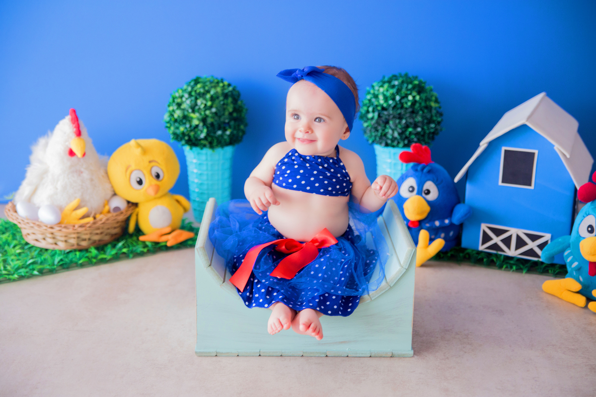 acompanhamento mensal de bebe caxias do sul figurino cenario tematico  personagem foto infantil serra gaucha fotografia familia mundo azul rosa ensaio fotografico crianca newborn baby menino menina smash the cake fruit esmague o bolo galinha pintadinha