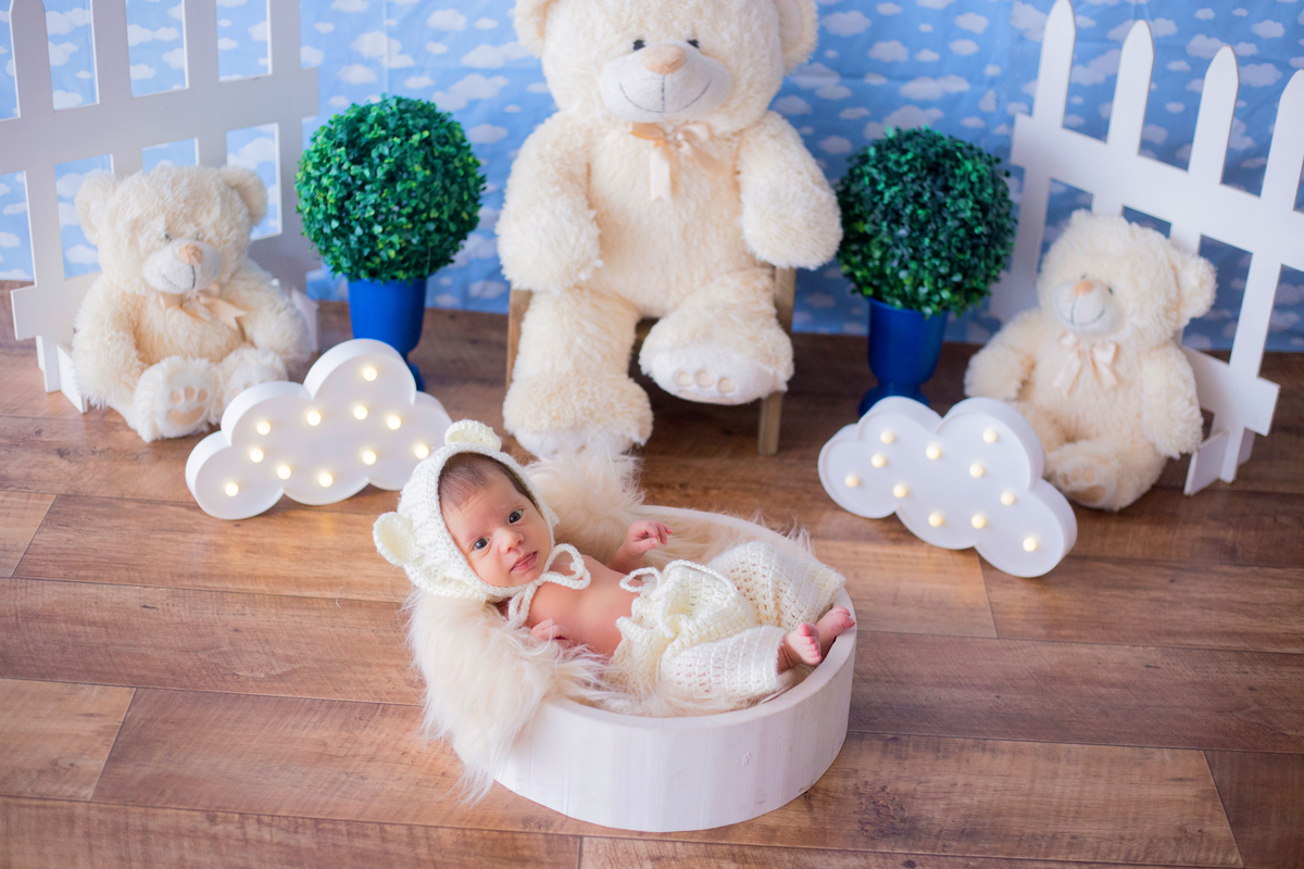 acompanhamento mensal de bebe caxias do sul figurino cenario tematico  personagem foto infantil serra gaucha fotografia familia mundo azul rosa ensaio fotografico crianca newborn baby menino menina smash the cake esmague o bolo urso bear teddy