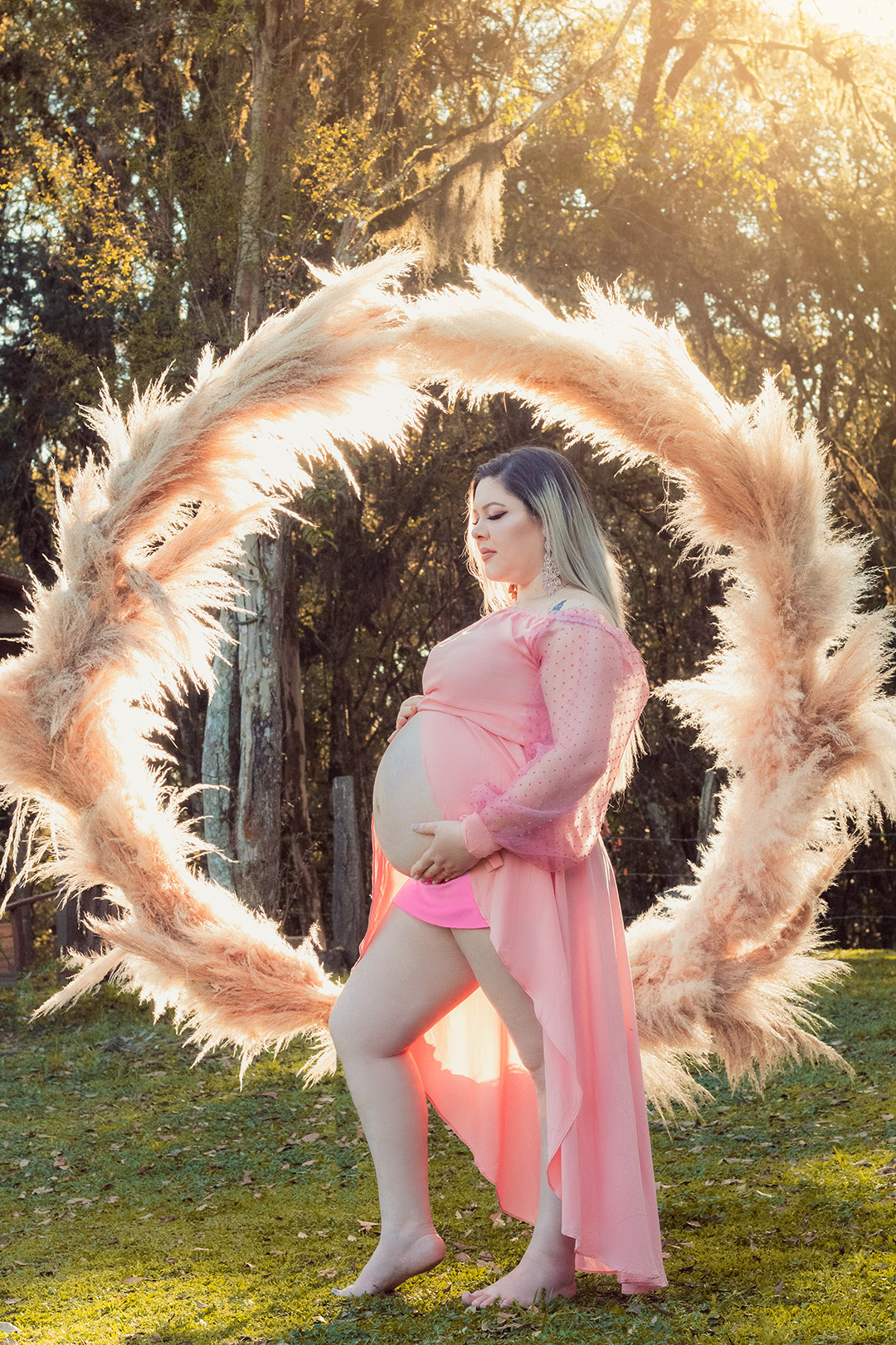 VESTIDO MULLET ROSA CHÁ