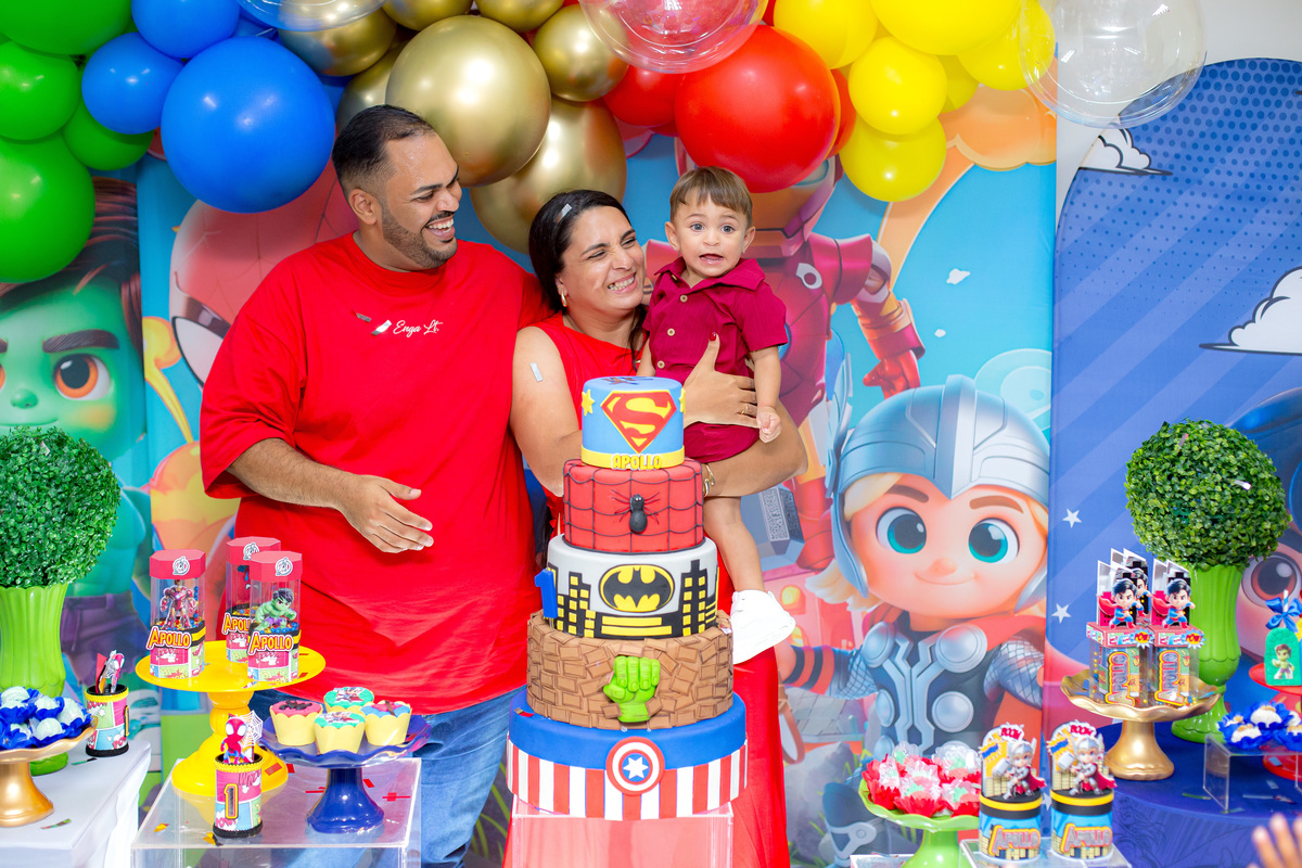 Aniversário Infantil - Apollo - 01 ano