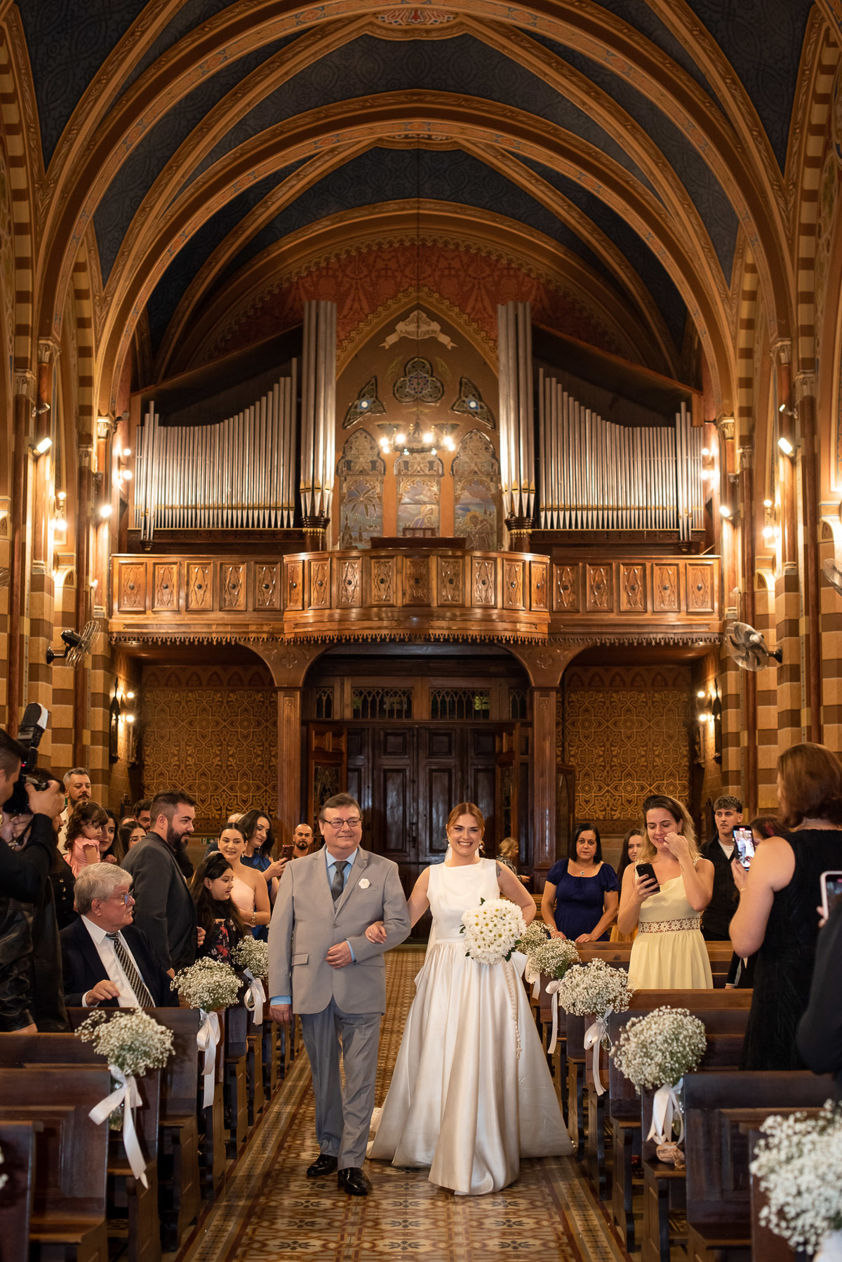 casamento, fotos casamento, noivos, entrada da noiva, vestido da noiva, casamento igreja católica, Catedral Nossa Senhora do Desterro