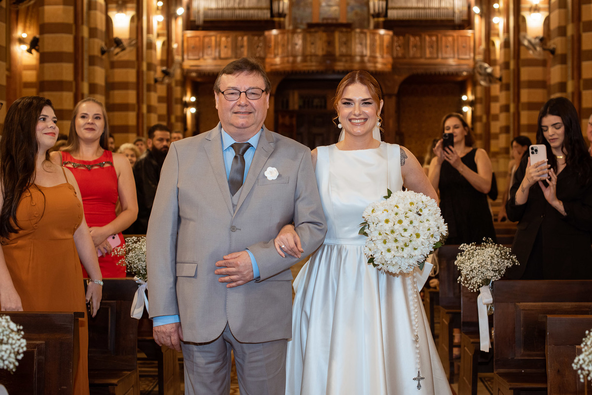 casamento, fotos casamento, noivos, entrada da noiva, vestido da noiva, casamento igreja católica, Catedral Nossa Senhora do Desterro