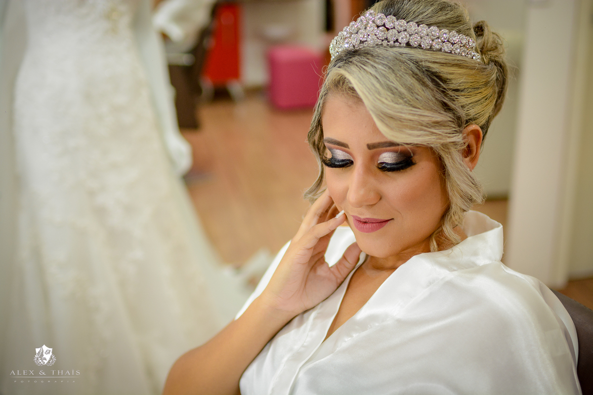 Maki da Noiva Maíra, dia da noiva, Making Off na na tais hespanhol