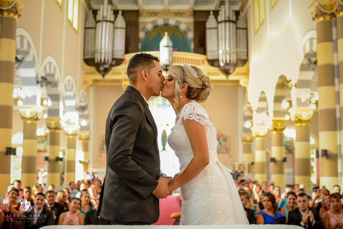 Enfim casados, Cerimonia de casamento, Paróquia Nossa Senhora da Conceição