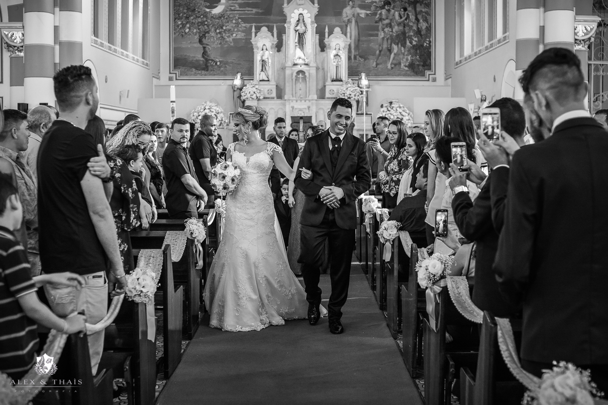 Cerimonia de casamento, Paróquia Nossa Senhora da Conceição, partiu festa