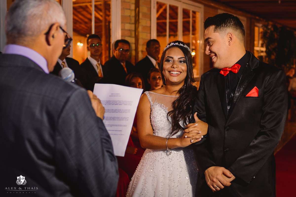 Casamento Larissa e Vitor, cerimonia Salão Paraiso. Wedding