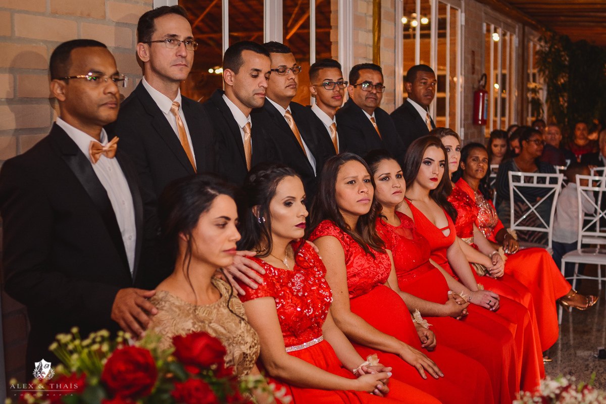 Casamento Larissa e Vitor, cerimonia Salão Paraiso. Wedding