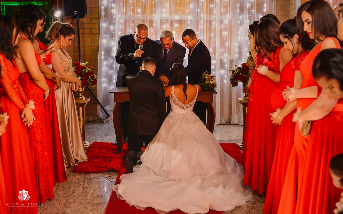 Casamento Larissa e Vitor, cerimonia Salão Paraiso. Wedding