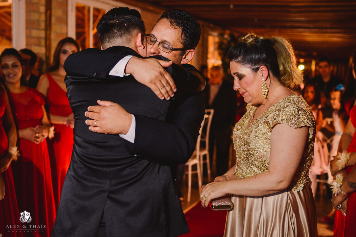 Casamento Larissa e Vitor, cerimonia Salão Paraiso. Wedding