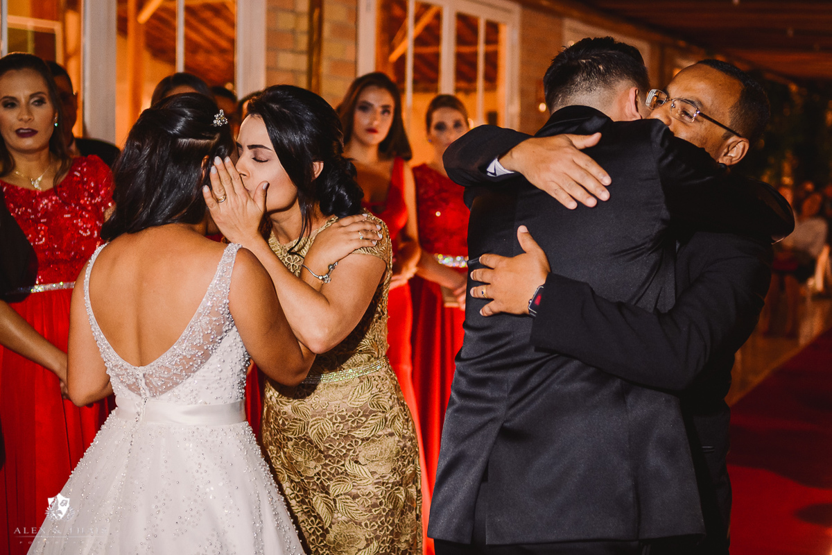 Casamento Larissa e Vitor, cerimonia Salão Paraiso. Wedding