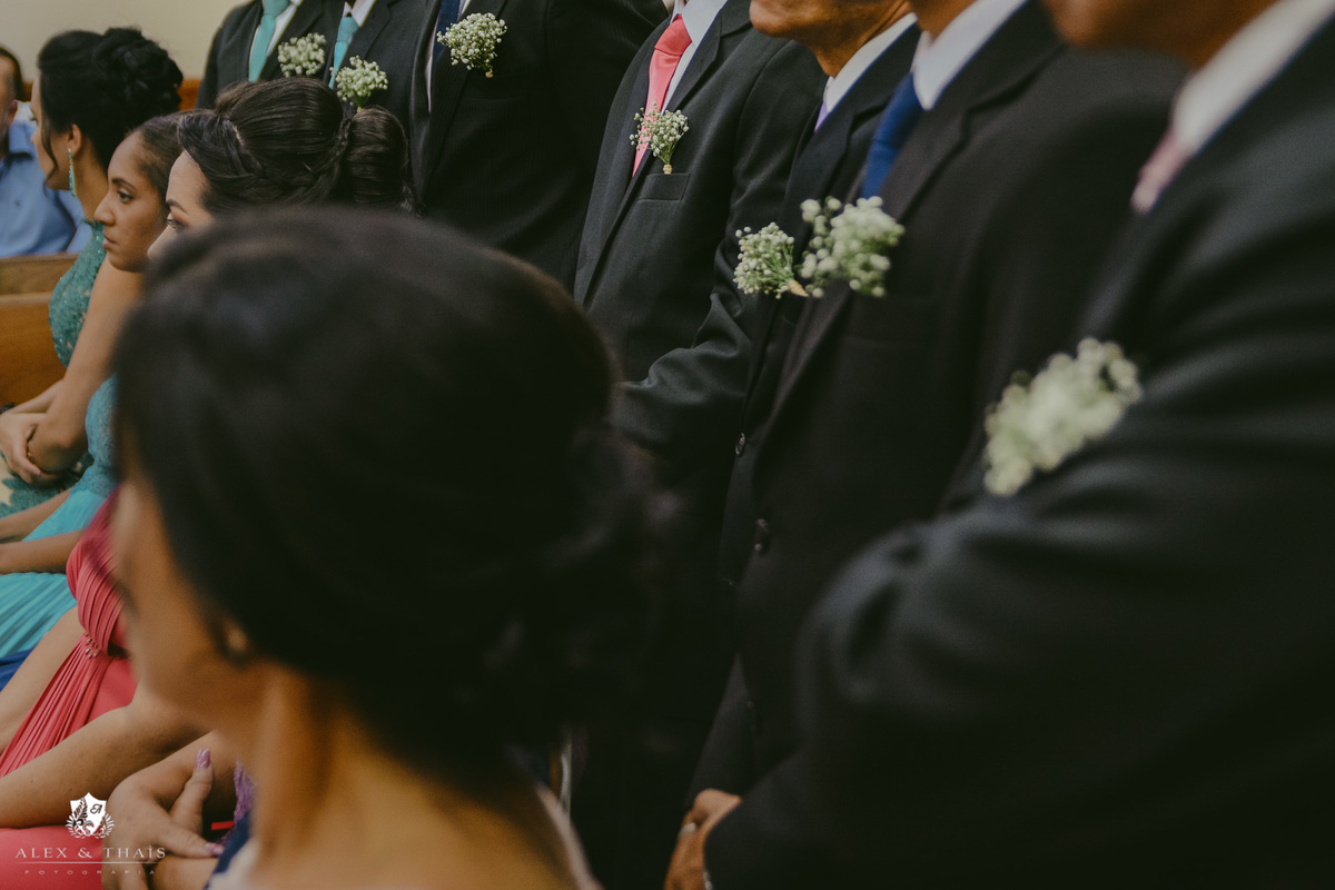 Cerimonia casamento na igreja Assembleia de Deus - Caxambu