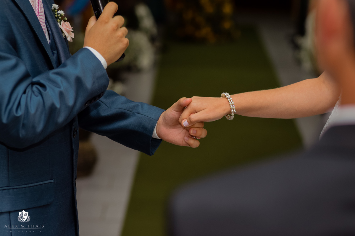 Cerimonia casamento na igreja Assembleia de Deus - Caxambu