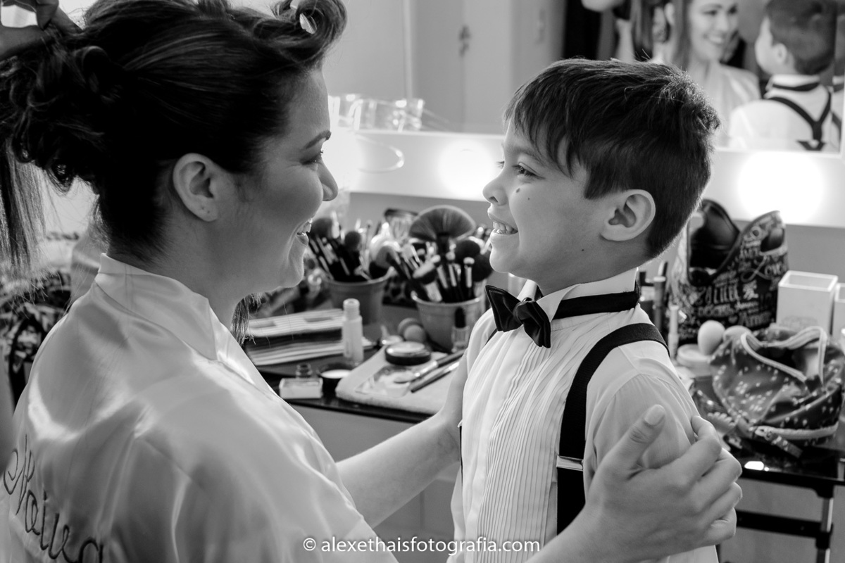 Making off noiva Thais, local vale verde