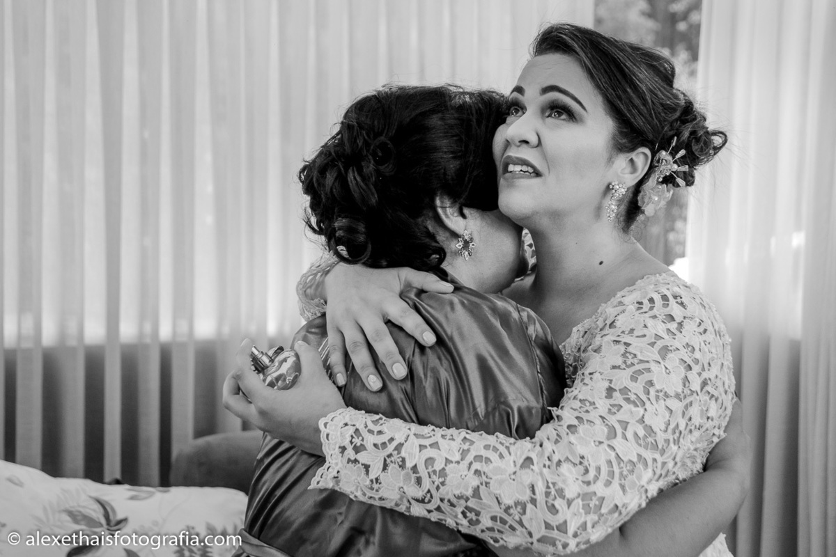 Making off noiva Thais, local vale verde