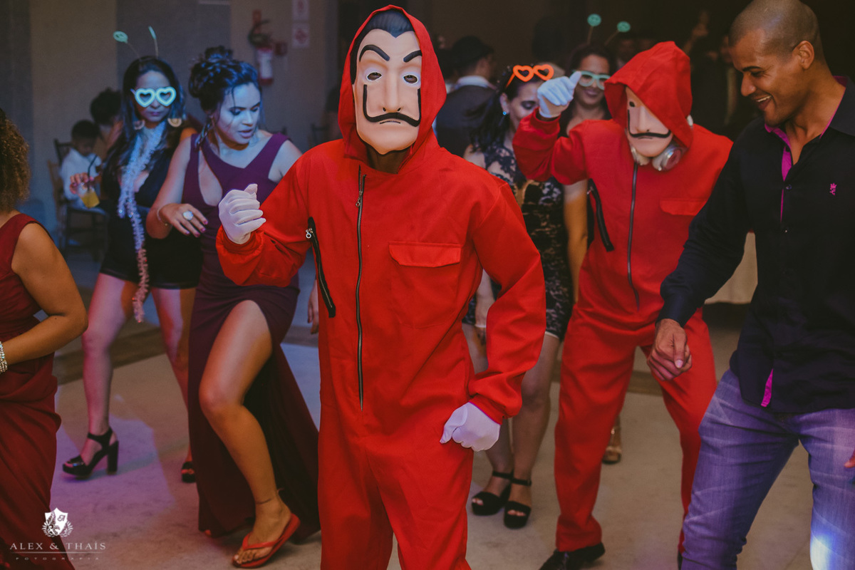 Festa de Casamento, Dança, La casa de Papel  - Recepção Castelo dos Vinhais