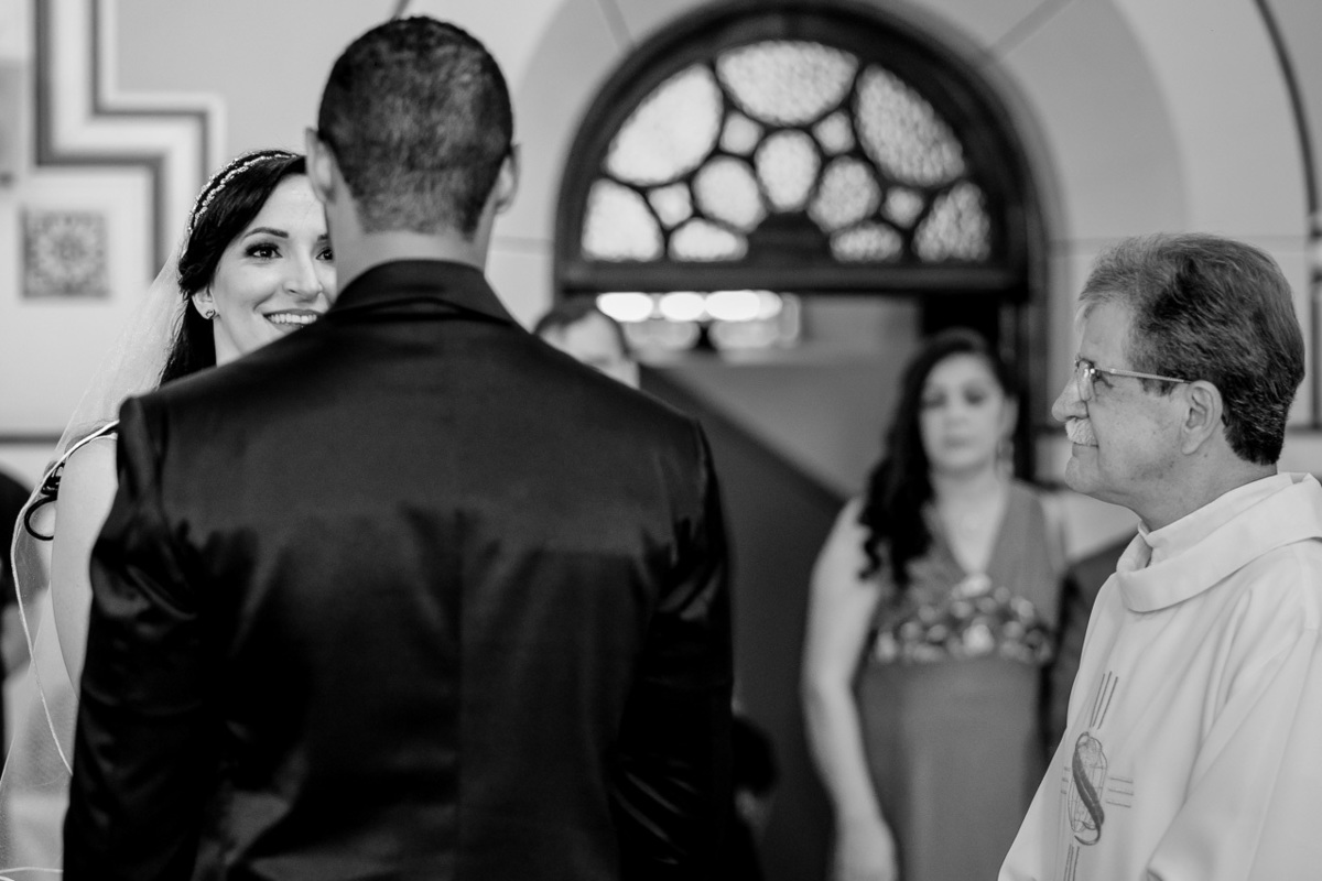 Cerimonia de casamento, igreja Paróquia Nossa Senhora da Conceição