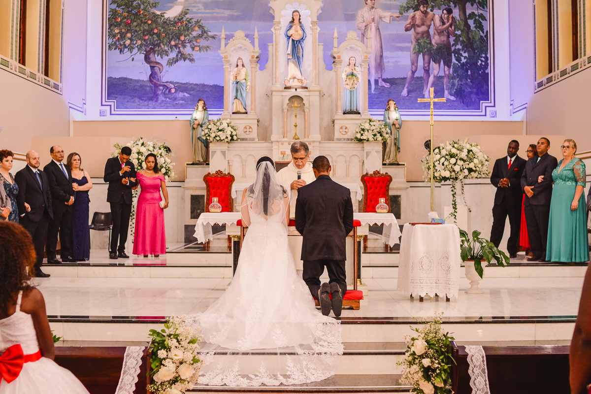 Cerimonia de casamento, igreja Paróquia Nossa Senhora da Conceição