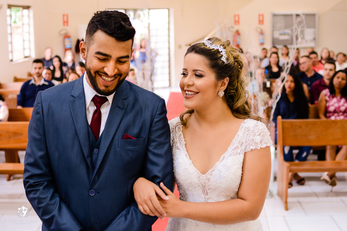 Cerimonia de casamento Igreja Assembleia de Deus Colonia