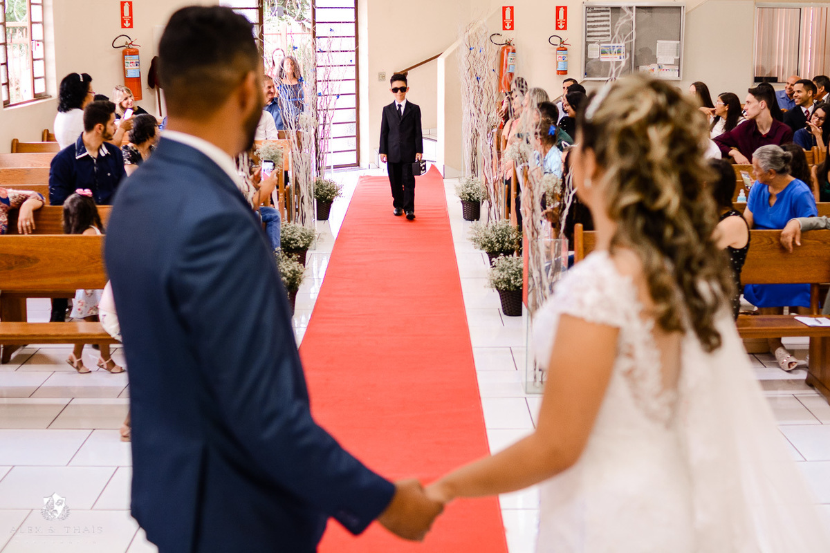 Cerimonia de casamento Igreja Assembleia de Deus Colonia