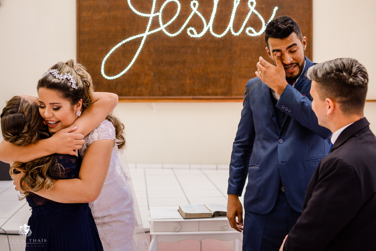 Cerimonia de casamento Igreja Assembleia de Deus Colonia