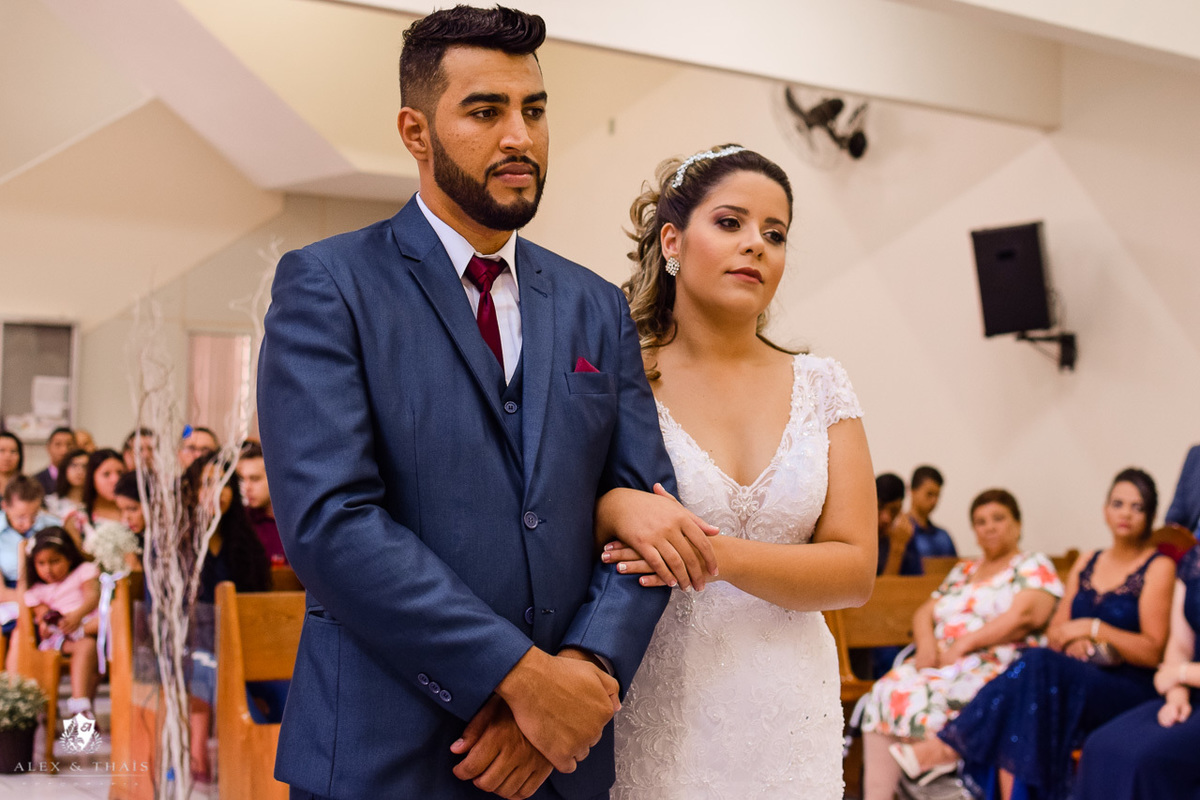 Cerimonia de casamento Igreja Assembleia de Deus Colonia