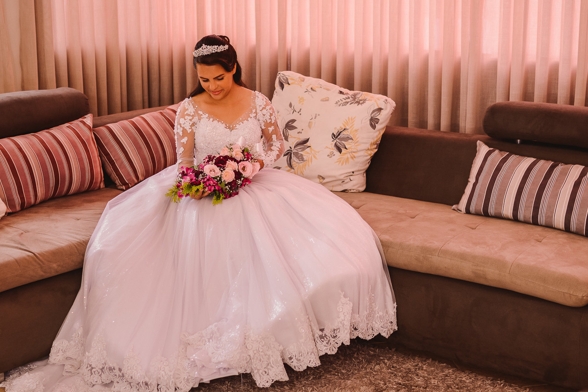 Making off da noiva, local vale verde. vestido da noiva.