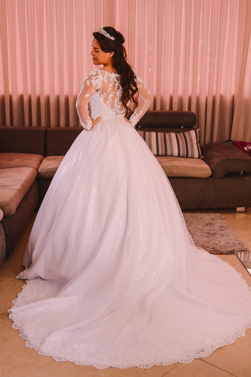 Making off da noiva, local vale verde. vestido da noiva.