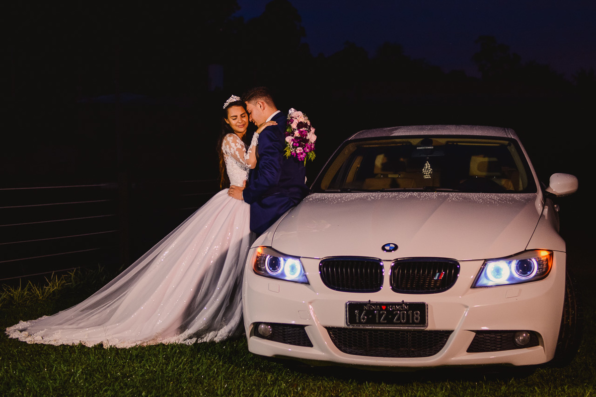 Fotos de casamento no vale verde